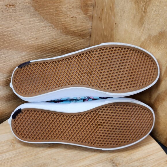Vans Authentic Womens Dolphins and Cars Casual Canvas Sneakers Size 7 - Picture 8 of 9